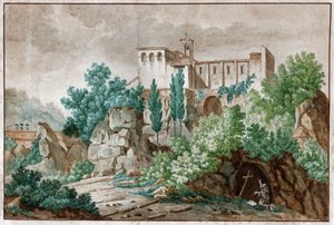 Monastery in Italy by Unknown artist