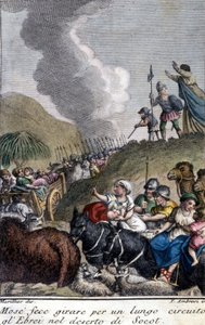 Moses guided the Jewish people in the Socot desert for a long time.