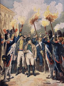 Napoleon and his army, in December 1805, the eve of Austerlitz by Unknown artist