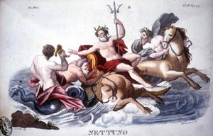 Neptune - engraving