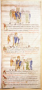 Page of an illuminated bible (Ms.723-Foglio 138v.) by Unknown artist