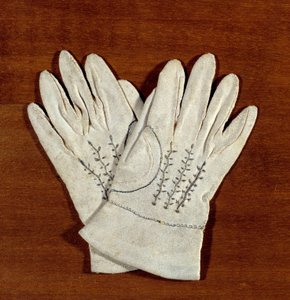 Pair of Gloves of Napoleon II King of Rome (1811-1832), Son of Emperor Napoleon I (1769-1821)