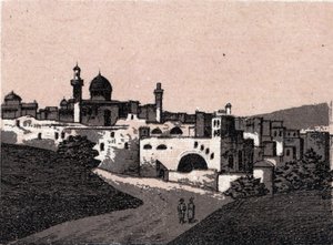 Palestine: view of the city of Jerusalem. The world illustrates 168 views. Undated (late 19th century) by Unknown artist