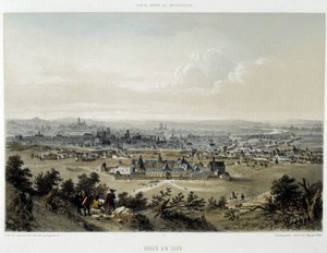Paris in 1620, General View from the Butte Chaumont by Unknown artist