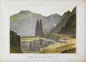 Penrhyn Slate Quarries, Near Bangor, North Wales