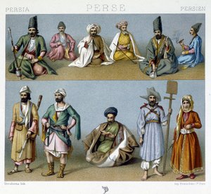 Persian Costumes - in 