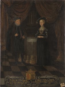 Philip I, Landgrave of Hesse (1504-1567) and Christine of Saxony (1505-1549), Landgravine of Hesse by Unknown artist