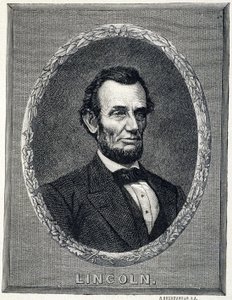 Portrait of Abraham Lincoln (1809-1865), President of the United States of America by Unknown artist