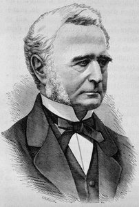 Portrait of Admiral Fourichon. 19th century engraving. by Unknown artist