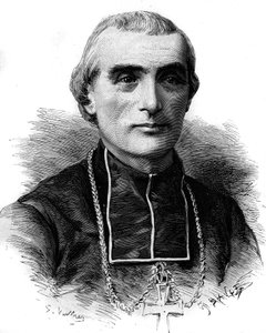 Portrait of Adolphe Perraud, French Churchman and Academician (engraving) by Unknown artist