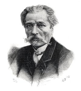 Portrait of Aime Millet, French sculptor, engraver, medallist and painter (1819-1891) by Unknown artist
