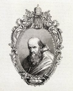 Portrait of Alessandro Farnese, Paul III (1468 - 1549) pope from 1534 to 1549 by Unknown artist