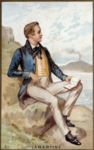 Portrait of Alfonso de Lamartine by Unknown artist