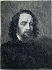 Portrait of Alfred, Lord Tennyson