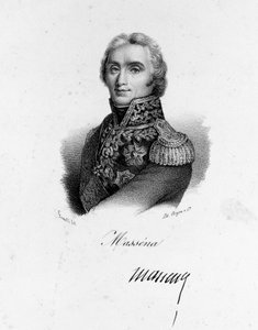 Portrait of André Massena (1756 - 1817), Marshal of France.