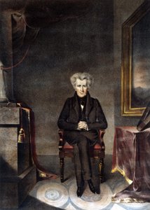 Portrait of Andrew Jackson (1767 - 1845) American statesman by Unknown artist