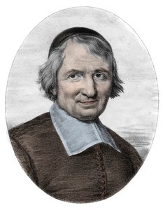 Portrait of Antoine Arnauld dit le Grand Arnauld (1612-1694), French priest, theologian, philosopher and mathematician, member of the Jansenists by Unknown artist
