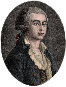 Portrait of Antoine Joseph Gorsas (1752-1793) French journalist and politician
