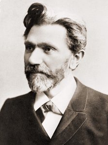 Portrait of August Bebel, German politician (1840-1913) by Unknown artist