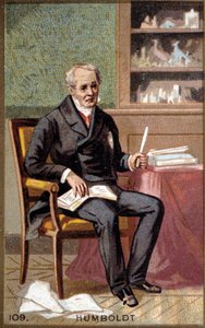Portrait of Baron Alexander Von Humboldt by Unknown artist