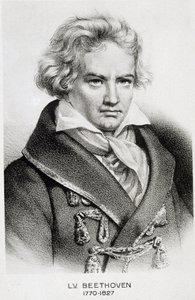 Portrait of Beethoven (1770 - 1827)