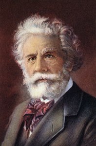 Portrait of Camille Flammarion, French astronomer and scientific journalist