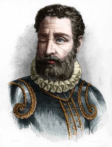 Portrait of Luis Vaz de Camoens, Portuguese poet (1525-1580) by Unknown artist