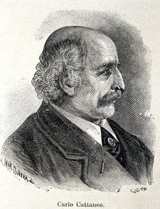 Portrait of Carlo Cattaneo (1801-1869)