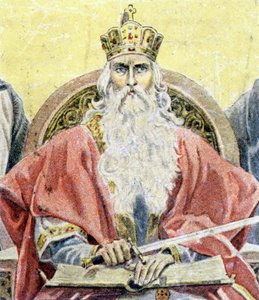 Portrait of Charlemagne (engraving)