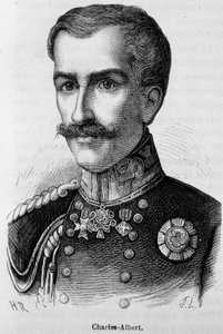 Portrait of Charles Albert by Unknown artist