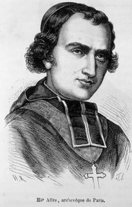 Portrait of Denys Auguste Affre (1793-1848), Archbishop of Paris