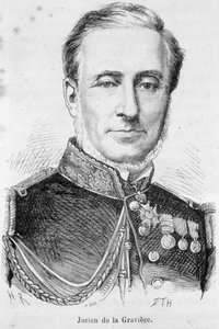 Portrait of Edmond Jurien de La Graviere by Unknown artist