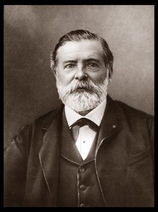Portrait of Etienne-Jules Marey (1830-1904); English scientist and chronophotographer; inventor of sphygmograph and a pioneer of photography and cinema. Photo by Nadar, Paul (1856-1939). by Unknown artist