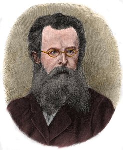 Portrait of Felix Dahn (1834-1912), German writer, professor and historian. by Unknown artist