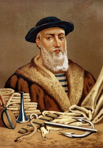 Portrait of Ferdinand Magellan, Portuguese navigator (1480 - 1521) by Unknown artist