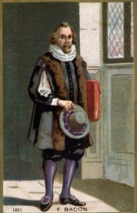 Portrait of Francis Bacon, statesman and English philosopher by Unknown artist