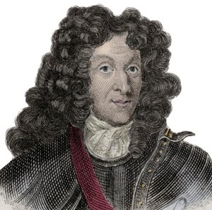 Portrait of Francois-Henri de Montmorency-Bouteville, Marshal of Luxembourg, Duke of Piney and French general. by Unknown artist