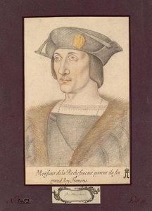 Portrait of Francois I de La Rochefoucauld by Unknown artist