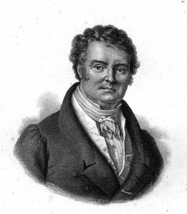 Portrait of François Broussai (1772 - 1838), professor at the Faculty of Medicine in Paris by Unknown artist
