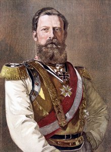 Portrait of Frederick III (1831-1888), Emperor of Germany and King of Prussia by Unknown artist