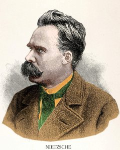Portrait of Friedrich Nietzsche (1844-1900).