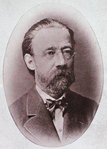 Portrait of Friedrich Smetana (engraving after photo) by Unknown artist