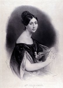 Portrait of Giulia Grisi, Italian soprano by Unknown artist