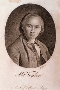 Portrait of Georg Joseph Vogler