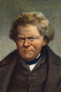 Portrait of George Ohm, German physicist