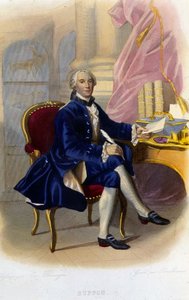 Portrait of Georges Louis Leclerc, Count of Buffon, French naturalist and writer. In Le Plutarque francais by Unknown artist