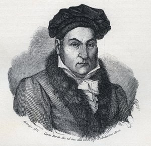 Portrait of Giandomenico Romagnosi (1761-1835), Italian Philosopher and Lawyer by Unknown artist