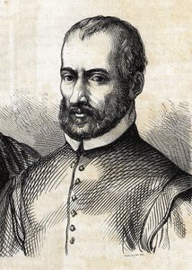 Portrait of Giovanni Pierluigi da Palestrina (1525-1594), Italian composer.
