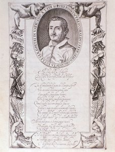 Portrait of Girolamo Frescobaldi (1583-1643) Italian composer by Unknown artist