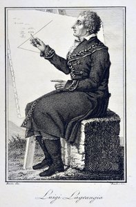 Portrait of Joseph Louis, Earl of Lagrange, French Mathematician